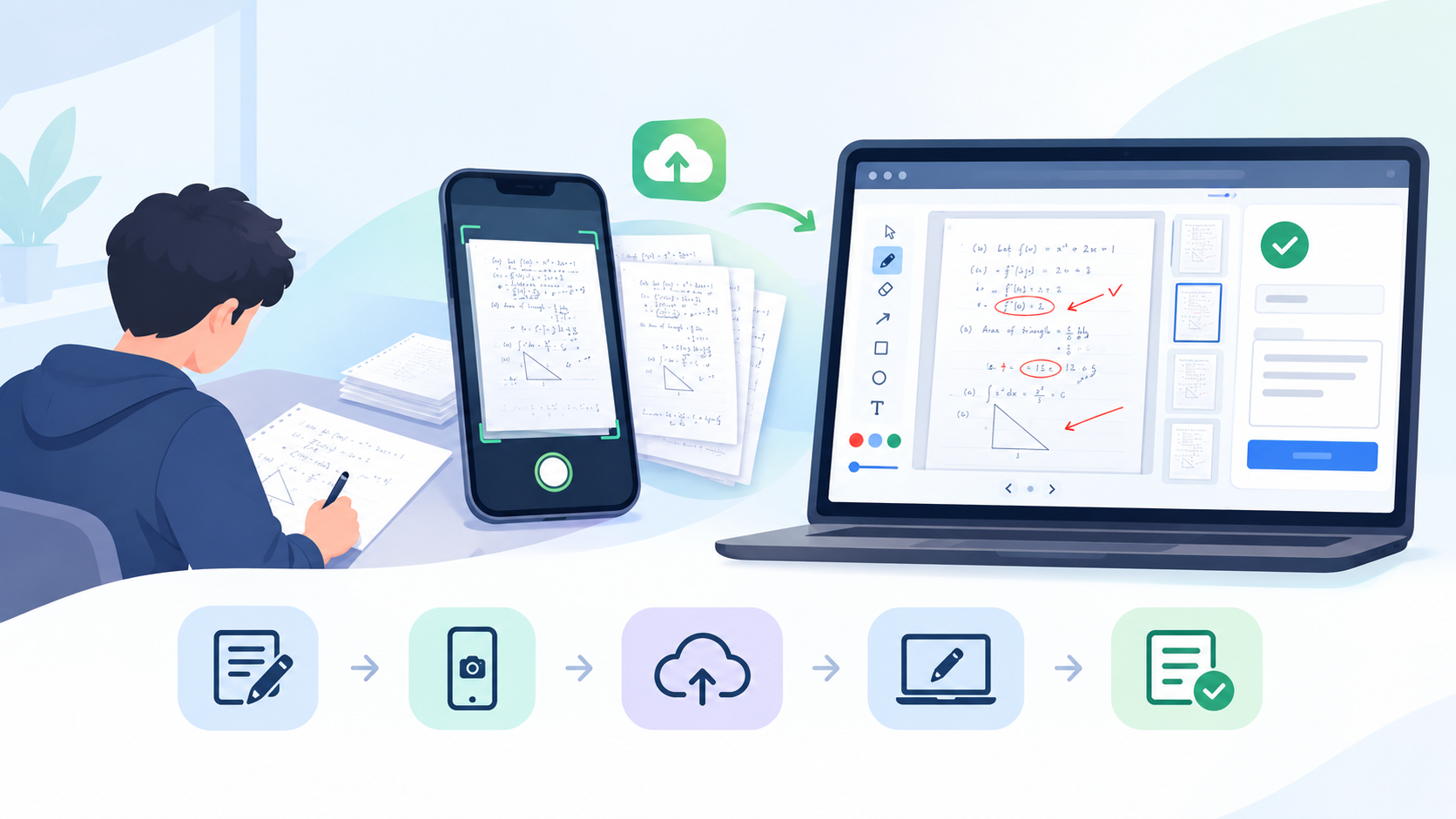Course37 Introduces the Written Exam System: Pen-and-Paper Exams, Digitized